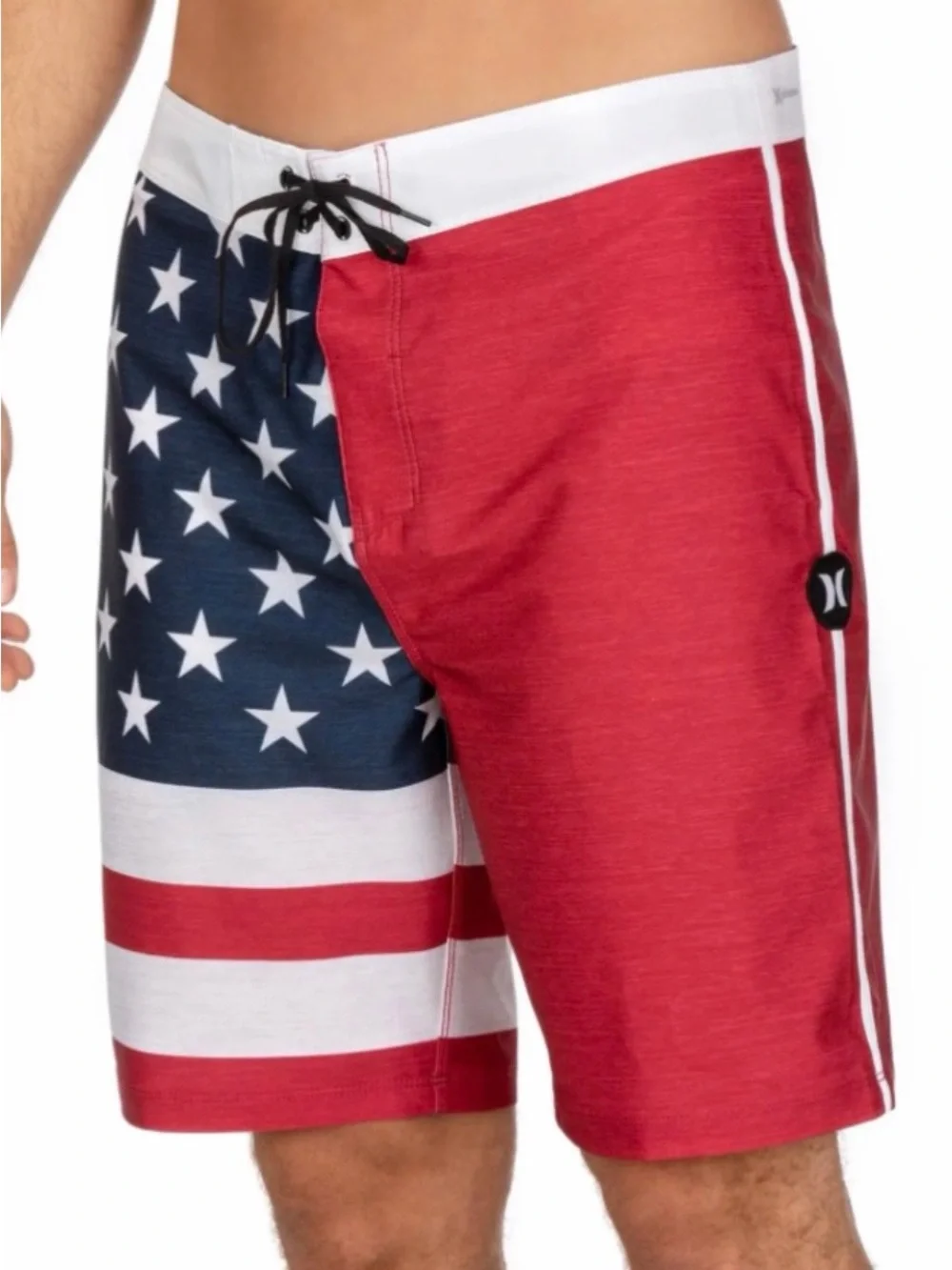 Hurley Phantom Patriot American Flag Pattern Board Shorts Men’s Size 31